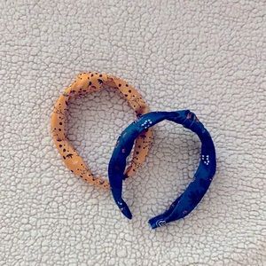 Headbands of Hope, set of 2 floral print headbands